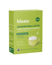 Load image into Gallery viewer, Blume Matcha Coconut Latte Single Serve 32g 8 Pack
