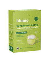 Load image into Gallery viewer, Blume Matcha Coconut Latte Single Serve 32g 8 Pack