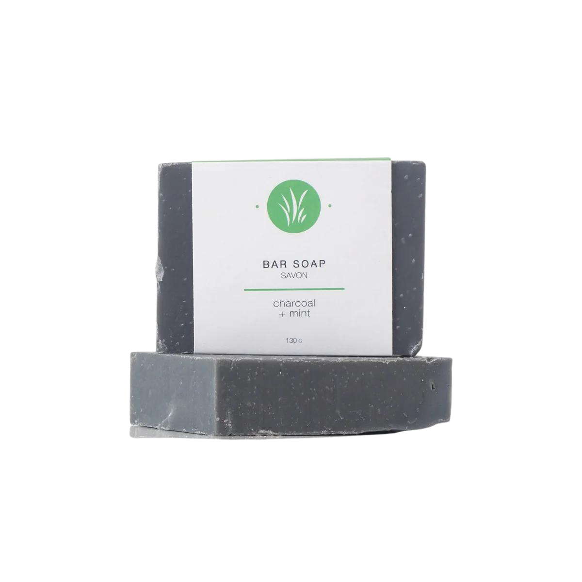 All Things Jill Charcoal Mint Bar Soap 130g