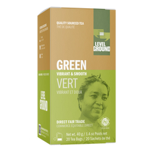 Load image into Gallery viewer, Level Ground Green Tea 40g 20tbgs