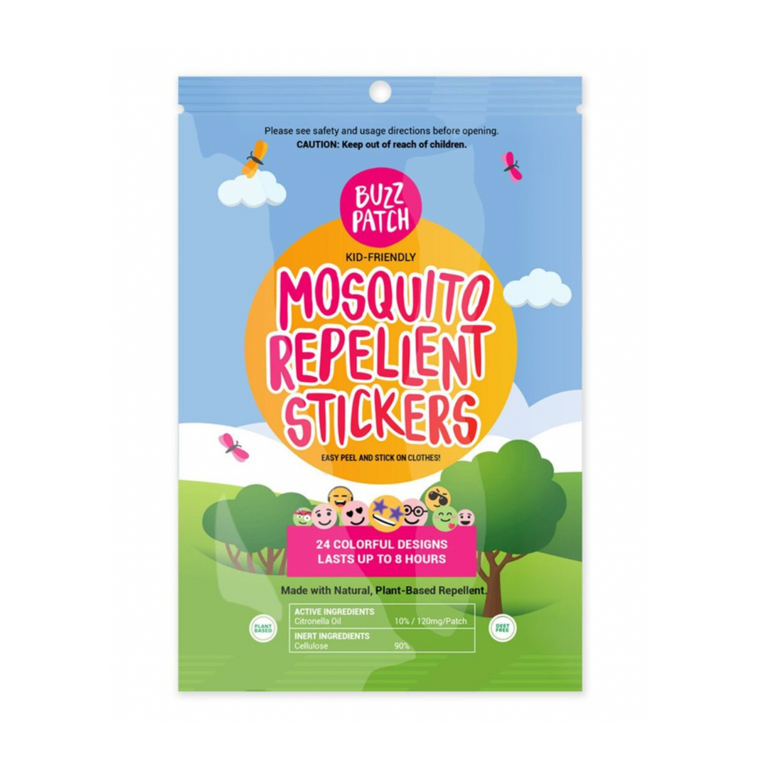 The Natural Patch Co. Buzz Patch Mosquito Repellent Stickers 24 Pack