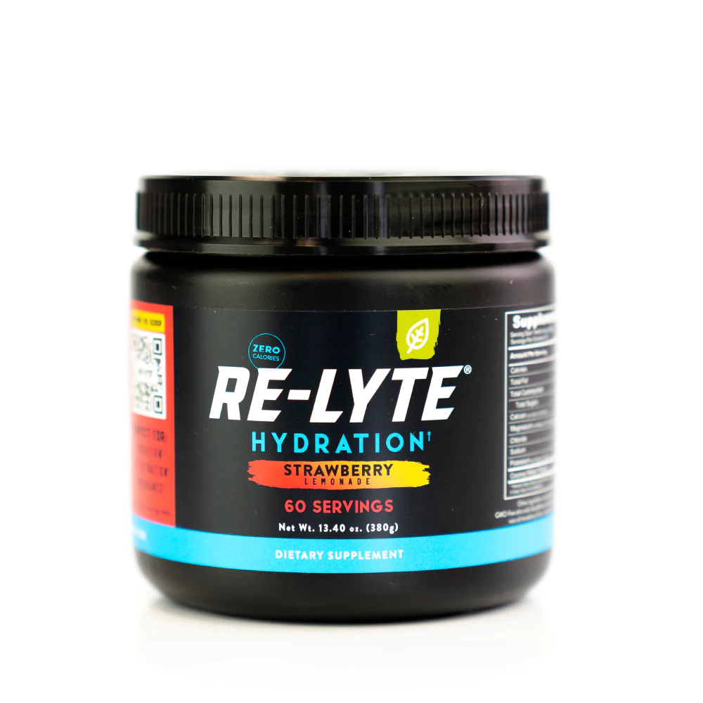 Redmond Re-Lyte Hydration Electrolyte Mix Strawberry Lemonade 60 Servings 380g