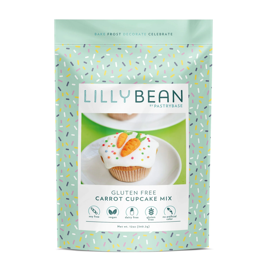 LillyBean Gluten Free Carrot Cupcake Mix 340g