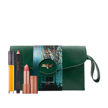 Load image into Gallery viewer, Inika Wild Safari Lip Trio and Travel Bag Gift Set Valued at $167