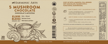 Load image into Gallery viewer, Harmonic Arts 5 Mushroom Chocolate Elixir 160g
