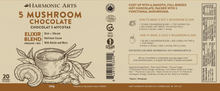 Load image into Gallery viewer, Harmonic Arts 5 Mushroom Chocolate Elixir 160g