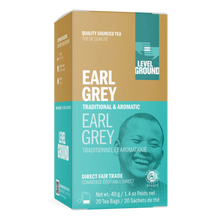 Load image into Gallery viewer, Level Ground Earl Grey Tea 40g 20tbgs