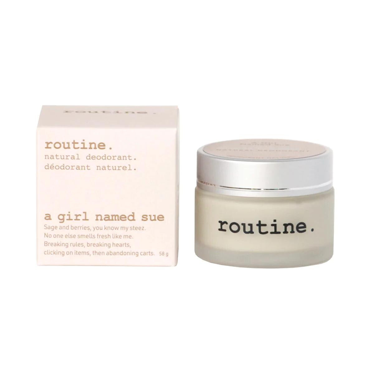 Routine A Girl Named Sue Natural Deodorant 58g