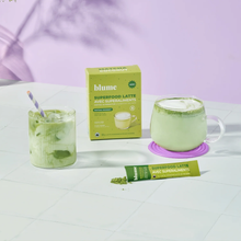 Load image into Gallery viewer, Blume Matcha Coconut Latte Single Serve 32g 8 Pack
