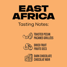 Load image into Gallery viewer, Level Ground Trading East Africa Organic Coffee Blend Ground 300g