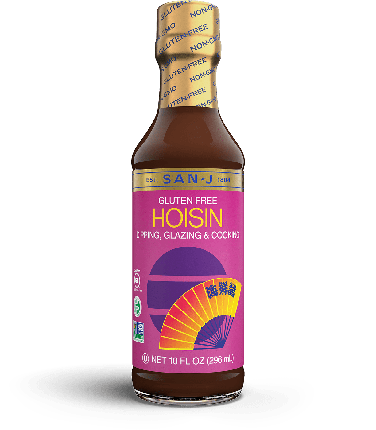 SanJ Gluten Free Hoisin Dip Glaze Cooking Sauce 296ml