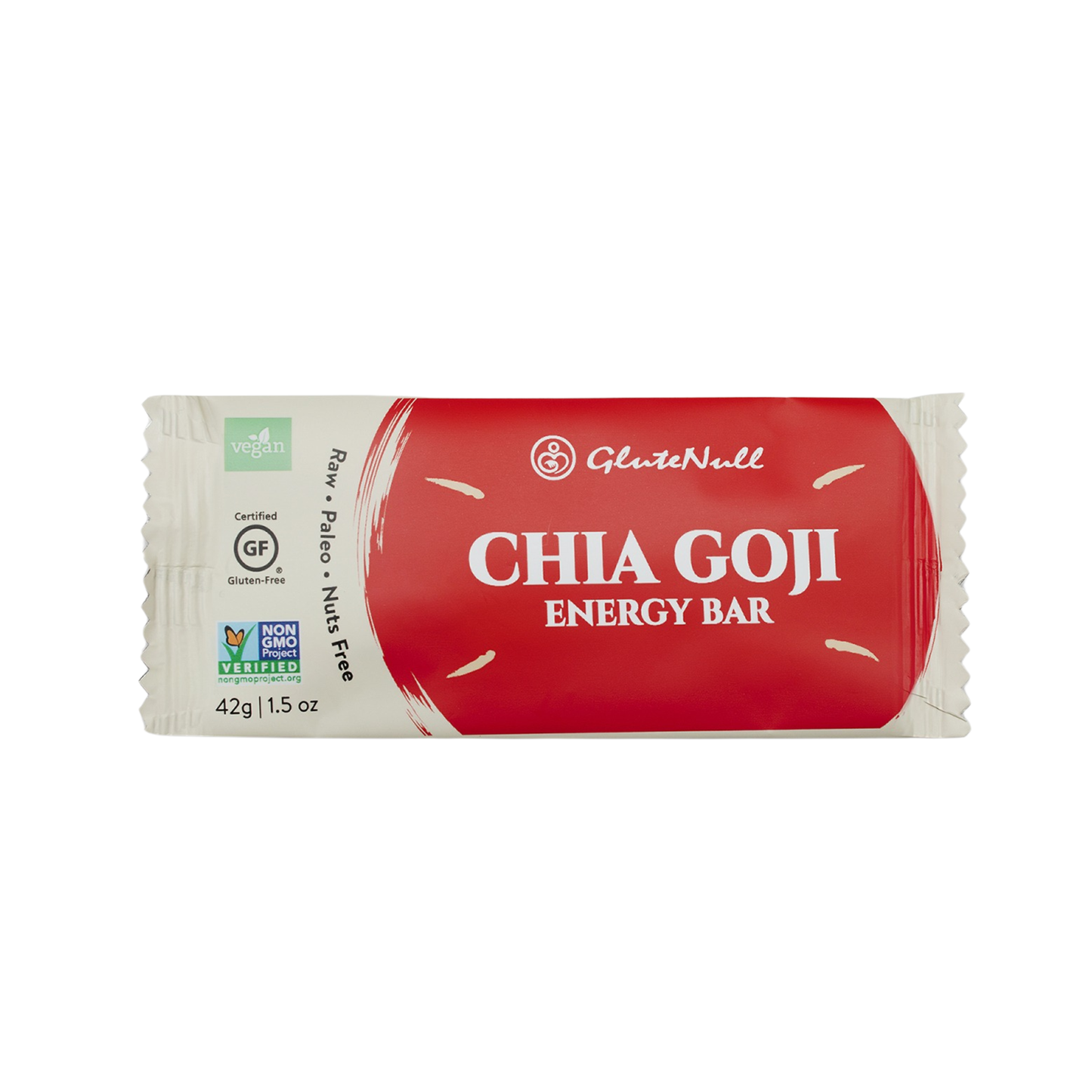 GluteNull Organic Chia Goji Energy Bar 42g