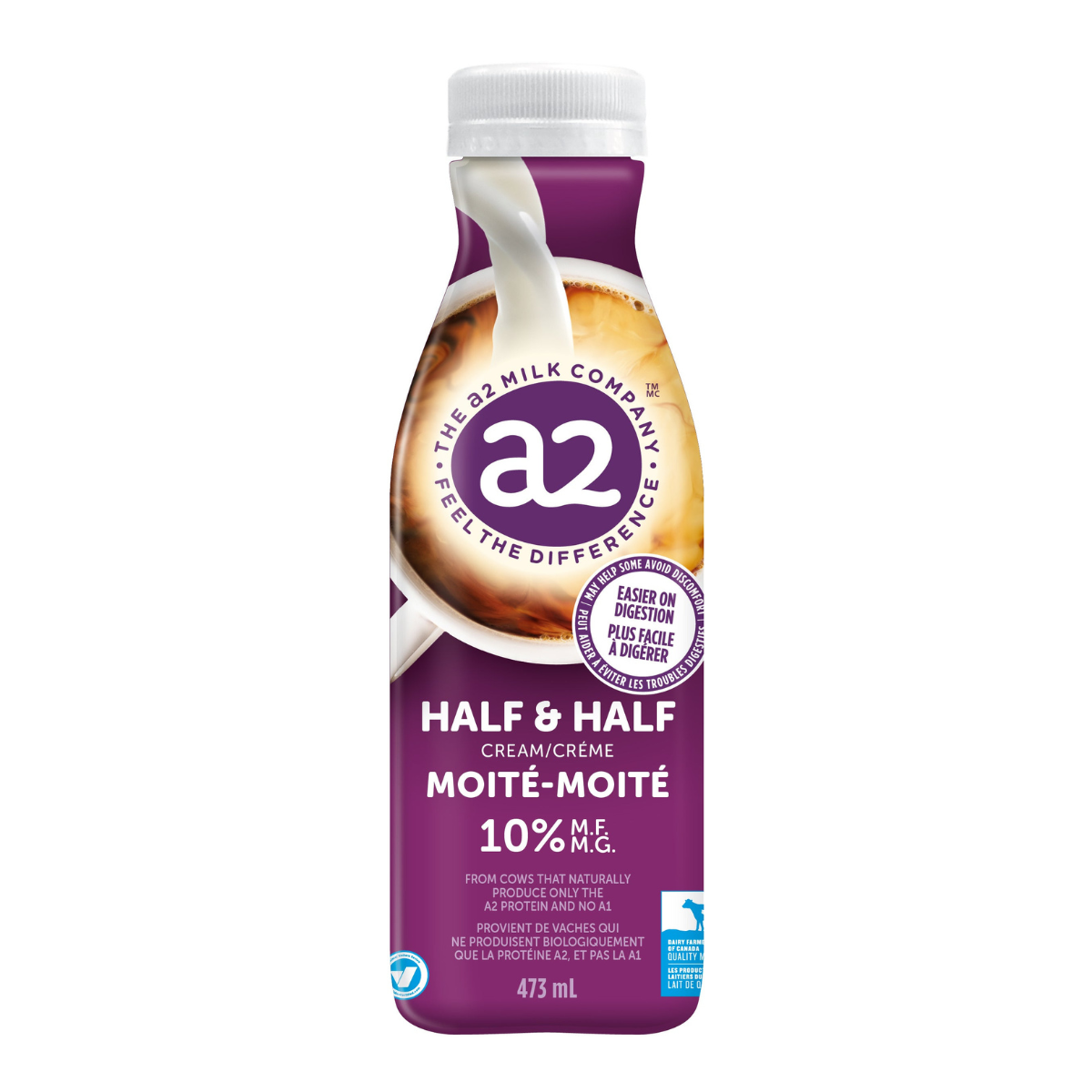 A2 Half and Half Creamer 10% 473ml
