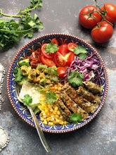 Load image into Gallery viewer, Vegan Gourmet Mexican 3 Bean Burger 4 Pack 400g