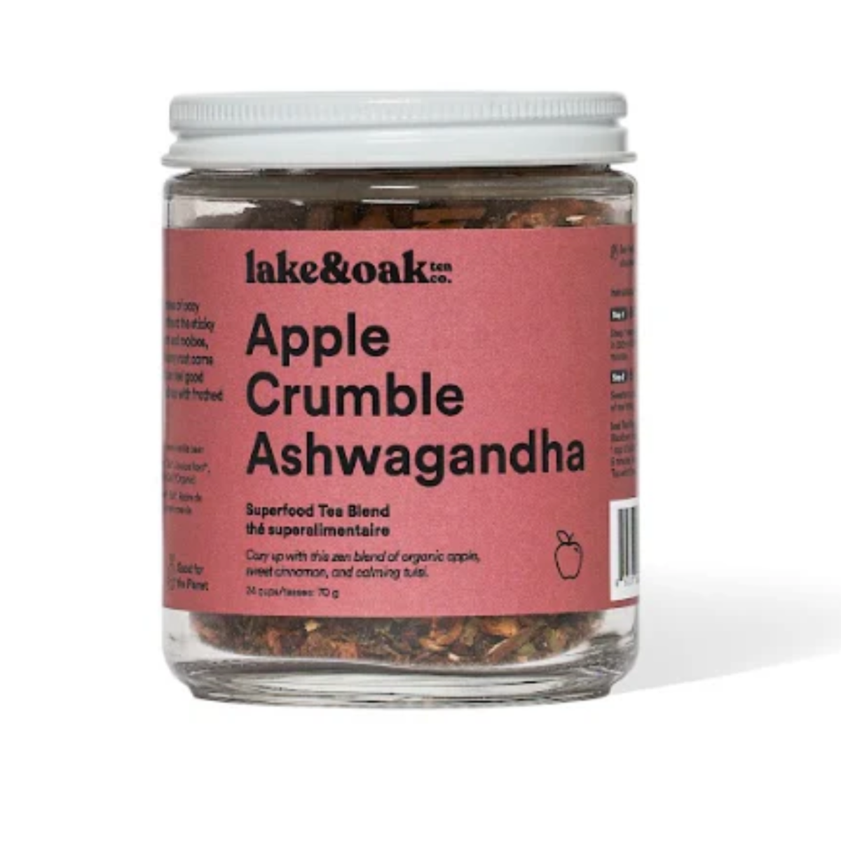 Lake and Oak Apple Crumble Ashwagandha Blend 24 servings