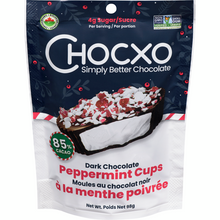 Load image into Gallery viewer, Chocxo Dark Choc Peppermint Cups 98g