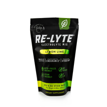 Load image into Gallery viewer, Redmond Re-Lyte Hydration Electrolyte Mix Lemon Lime Stick 6.5g 30 Pack
