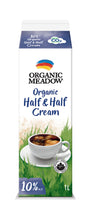Load image into Gallery viewer, Organic Meadow Organic Half and Half Creamer 10%