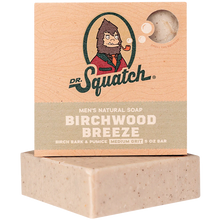 Load image into Gallery viewer, Dr. Squatch Birchwood Breeze Soap 141g