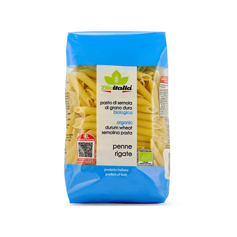 Bioitalia Organic Penne Rigate 500g
