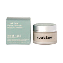 Load image into Gallery viewer, Routine Sweet Jane Natural Deodorant 58g