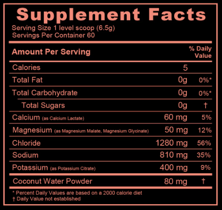 Redmond Re-Lyte Hydration Electrolyte Mix Watermelon Lime 60 Servings 390g