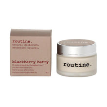 Load image into Gallery viewer, Routine Blackberry Betty Natural Deodorant 58g