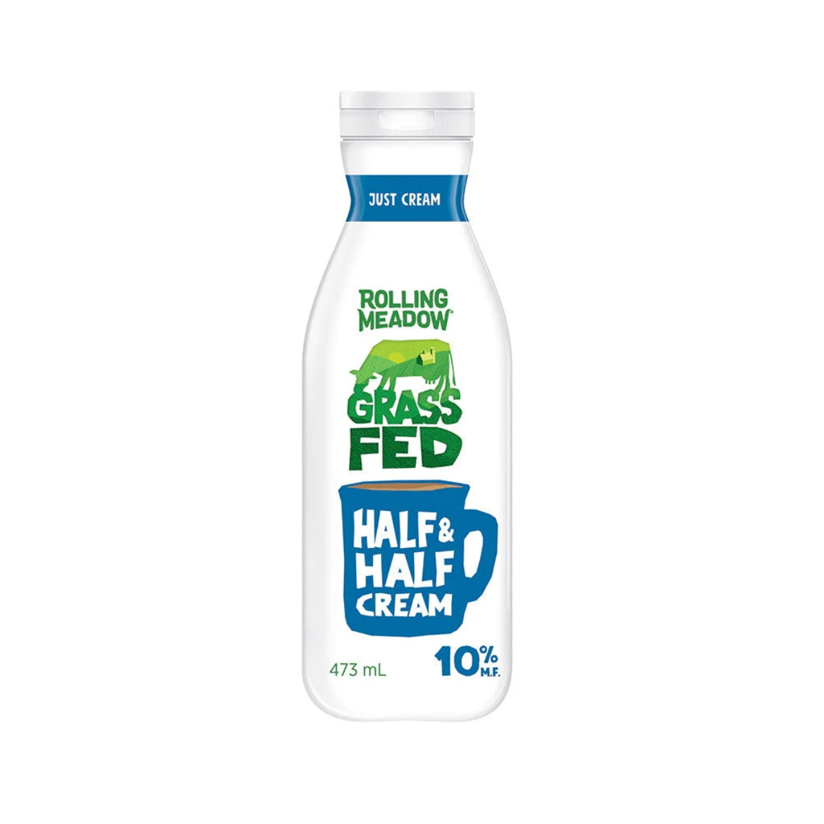 Rolling Meadow Grassfed Half and Half Creamer 10% 473ml