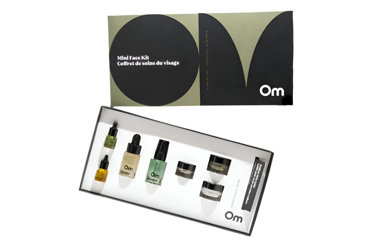 OM Organics Mini Face Care Kit Combination Sensitive Blemish Prone