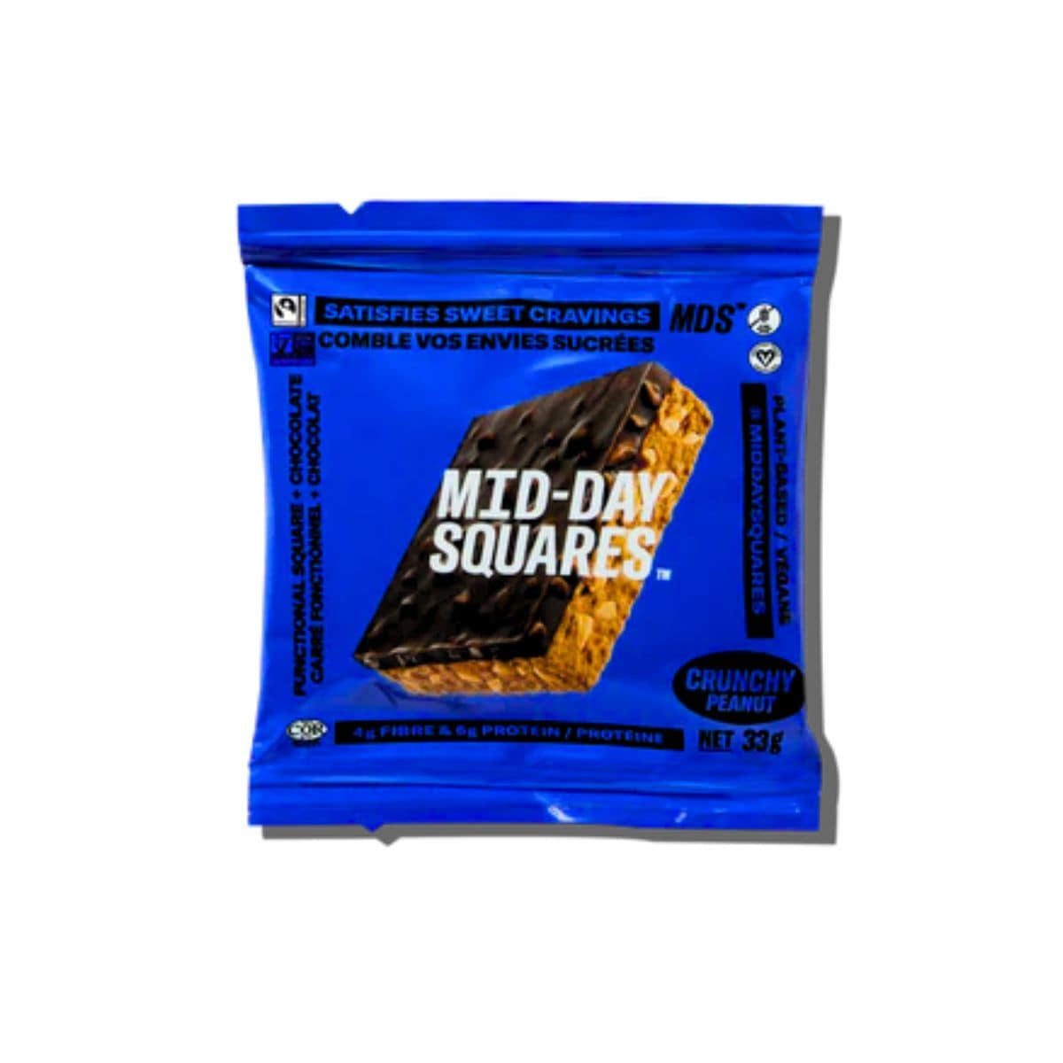 Mid-Day Squares Crunchy Peanut Butter 33g