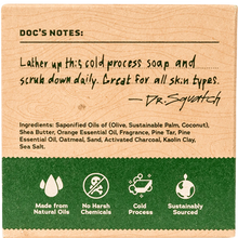 Load image into Gallery viewer, Dr. Squatch Pine Tar Soap 141g