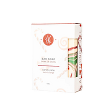 Load image into Gallery viewer, All Things Jill Candy Cane Bar Soap 130g