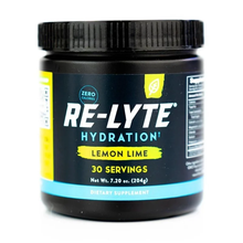 Load image into Gallery viewer, Redmond Re-Lyte Hydration Electrolyte Mix Lemon Lime 30 Servings 195g