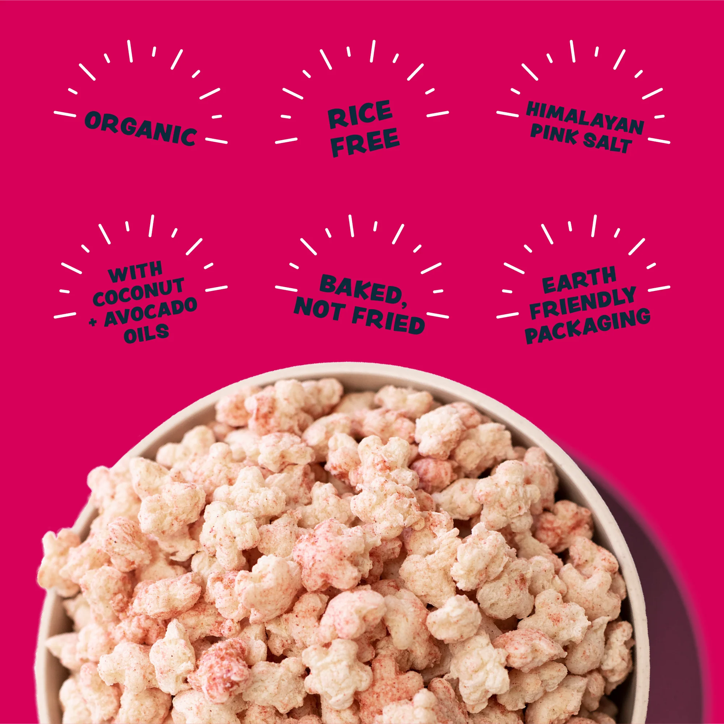 Lesser Evil Lil Puffs Starberry Beet 70g