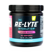 Load image into Gallery viewer, Redmond Re-Lyte Hydration Electrolyte Mix Mixed Berry 30 Servings 195g
