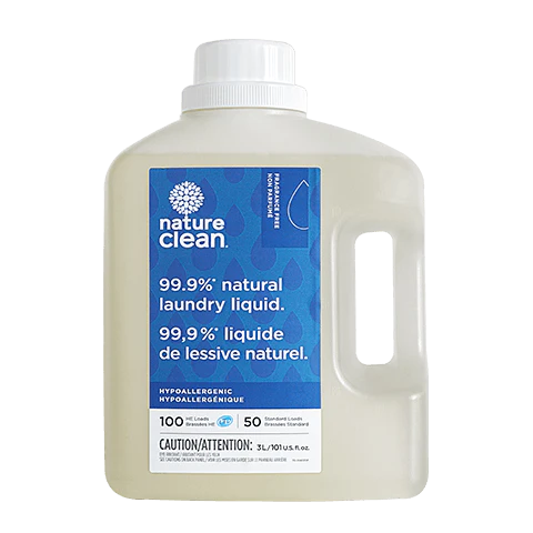 Nature Clean Laundry Liquid Unscented 3L