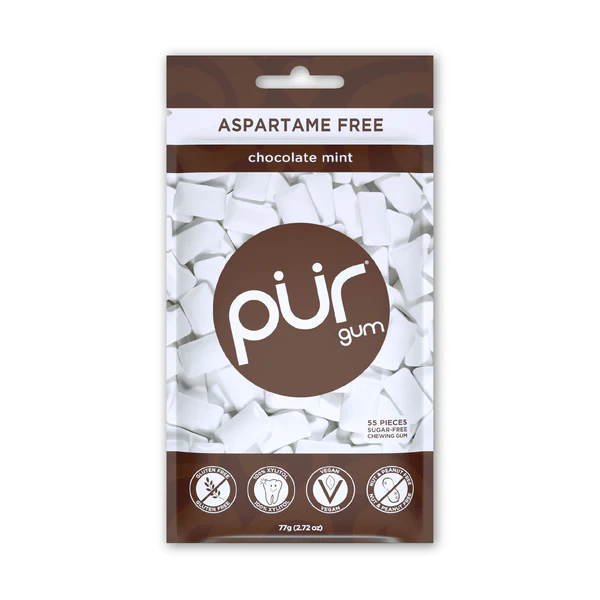 Pur Chocolate Mint Gum 55pc