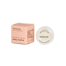 Load image into Gallery viewer, Routine Baking Soda Free Sexy Sadie Mini Deodorant 5g