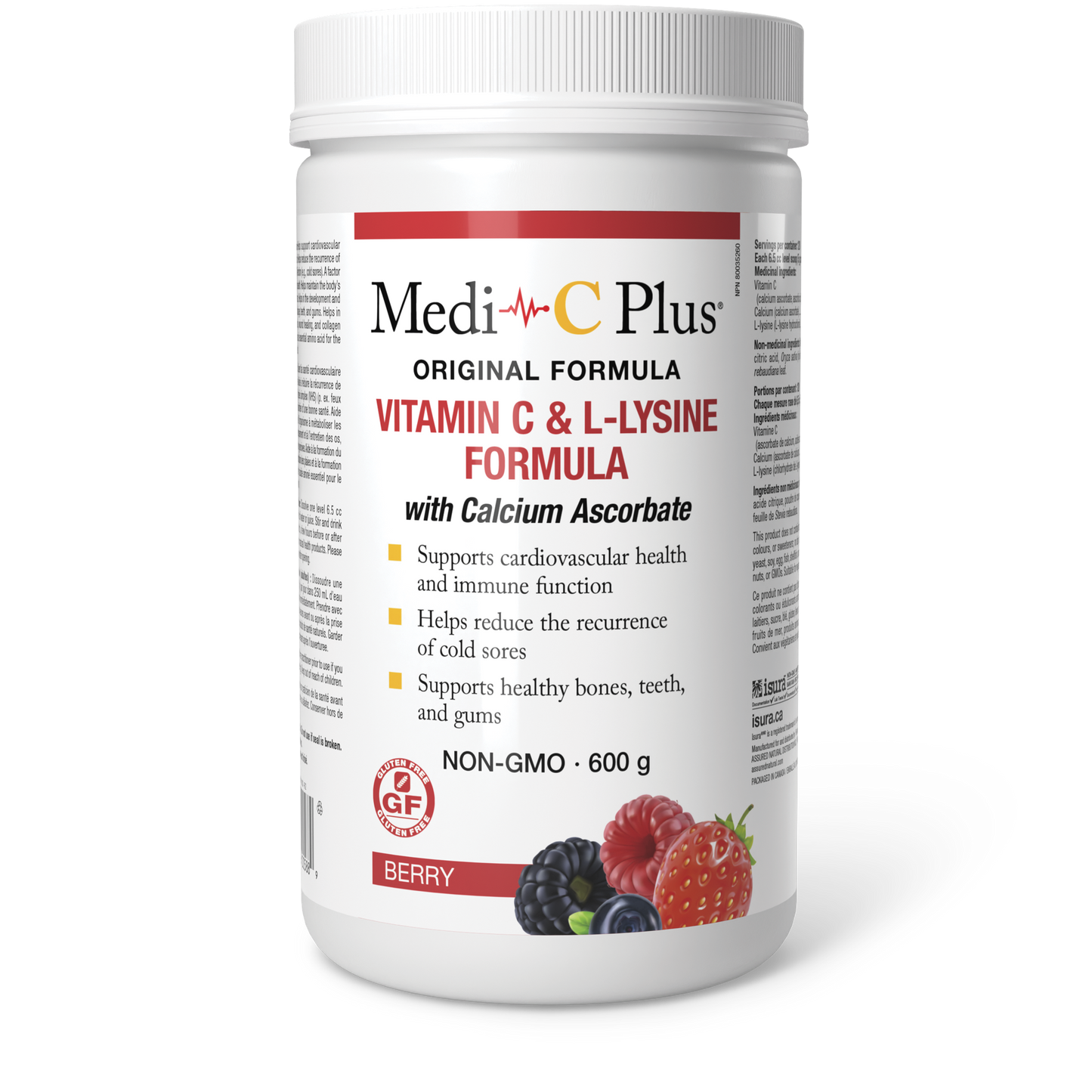 Preferred Nutrition Dr Gifford Jones Medi-C Calcium Berry 600g