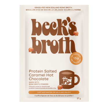 Beck's Broth Protein Salted Caramel Hot Chocolate 36g