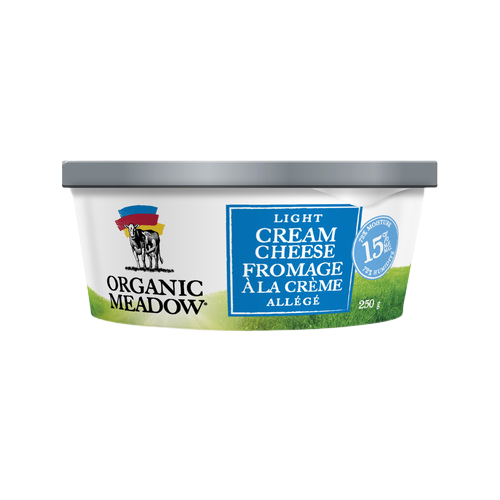 Organic Meadow Organic Cream Cheese Light 15% 250g