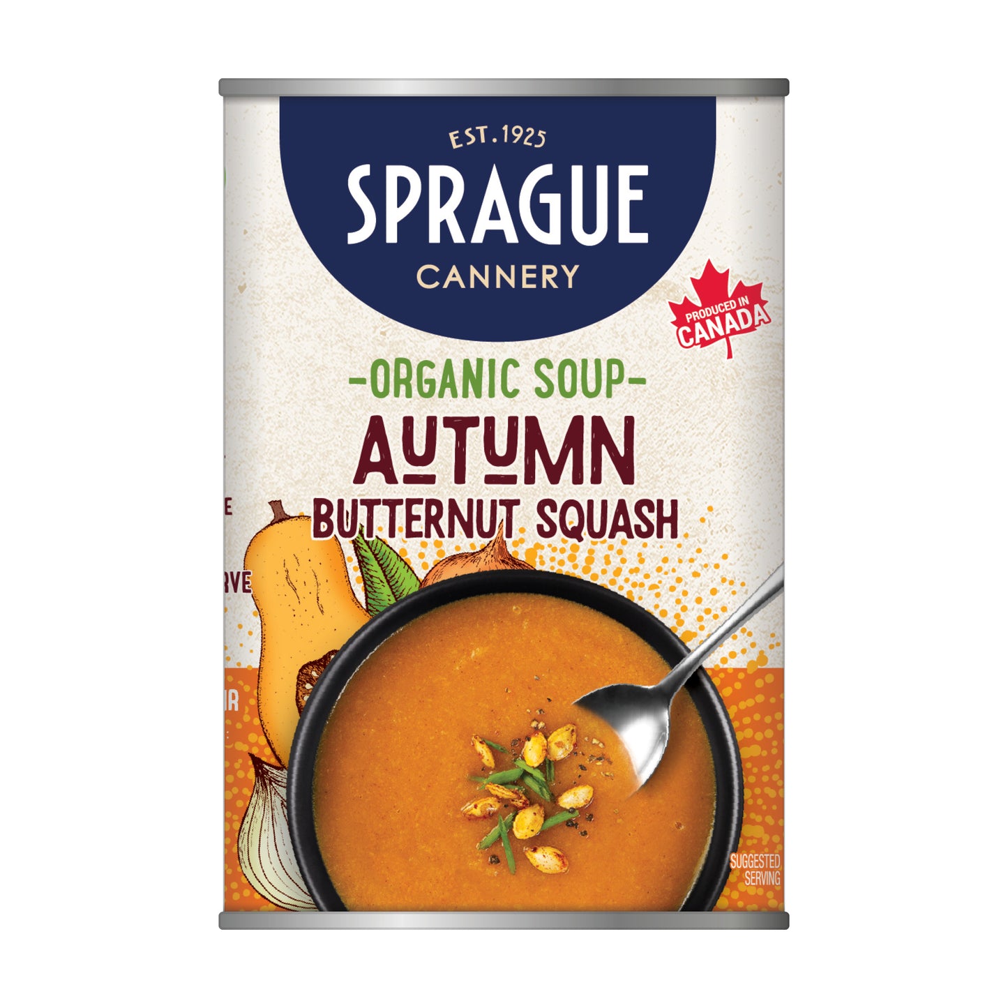 Sprague Organic Autumn Butternut Squash 398ml