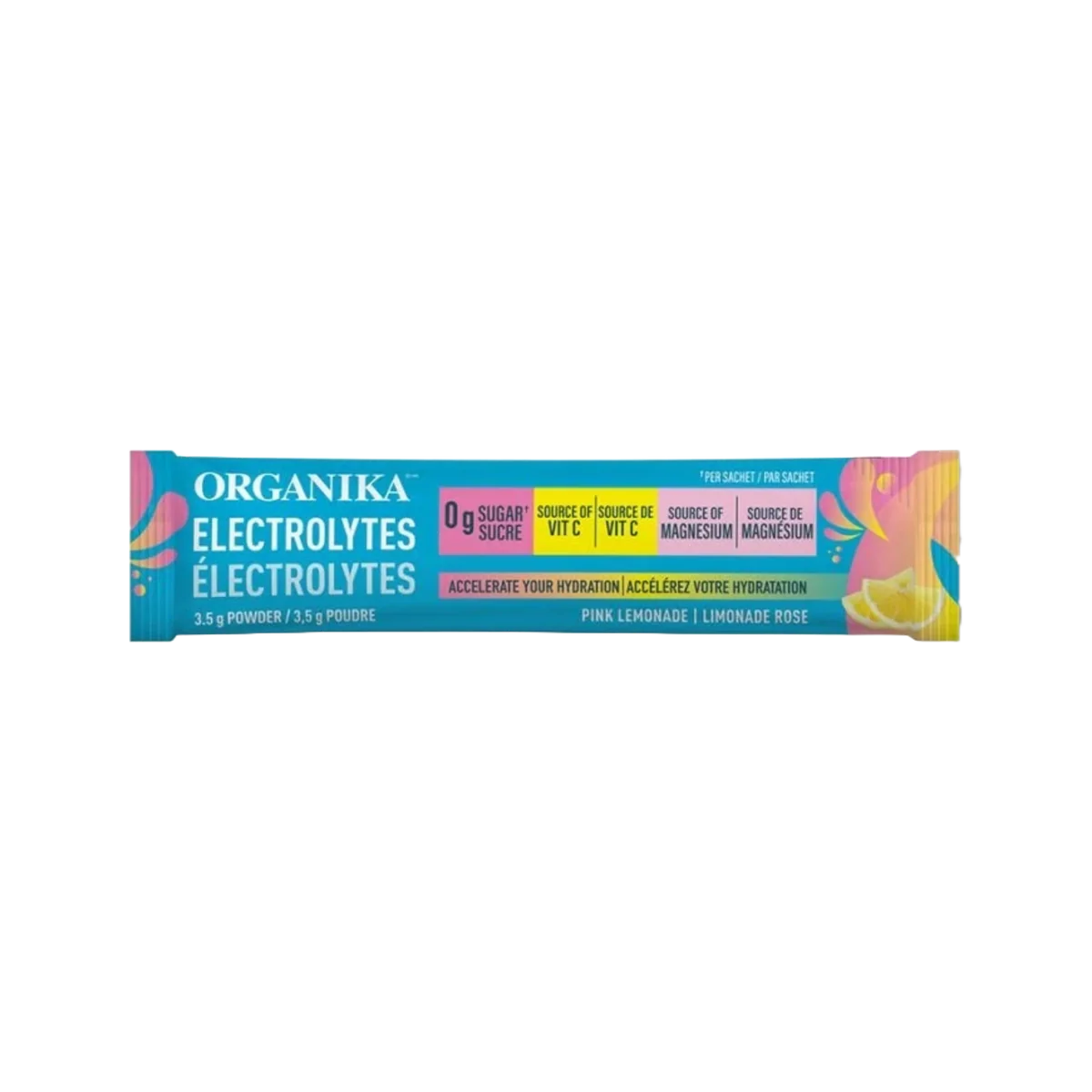 Organika Electrolytes Pink Lemonade Sachet 3.5g
