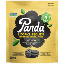Load image into Gallery viewer, Panda Natural Black Licorice 170g