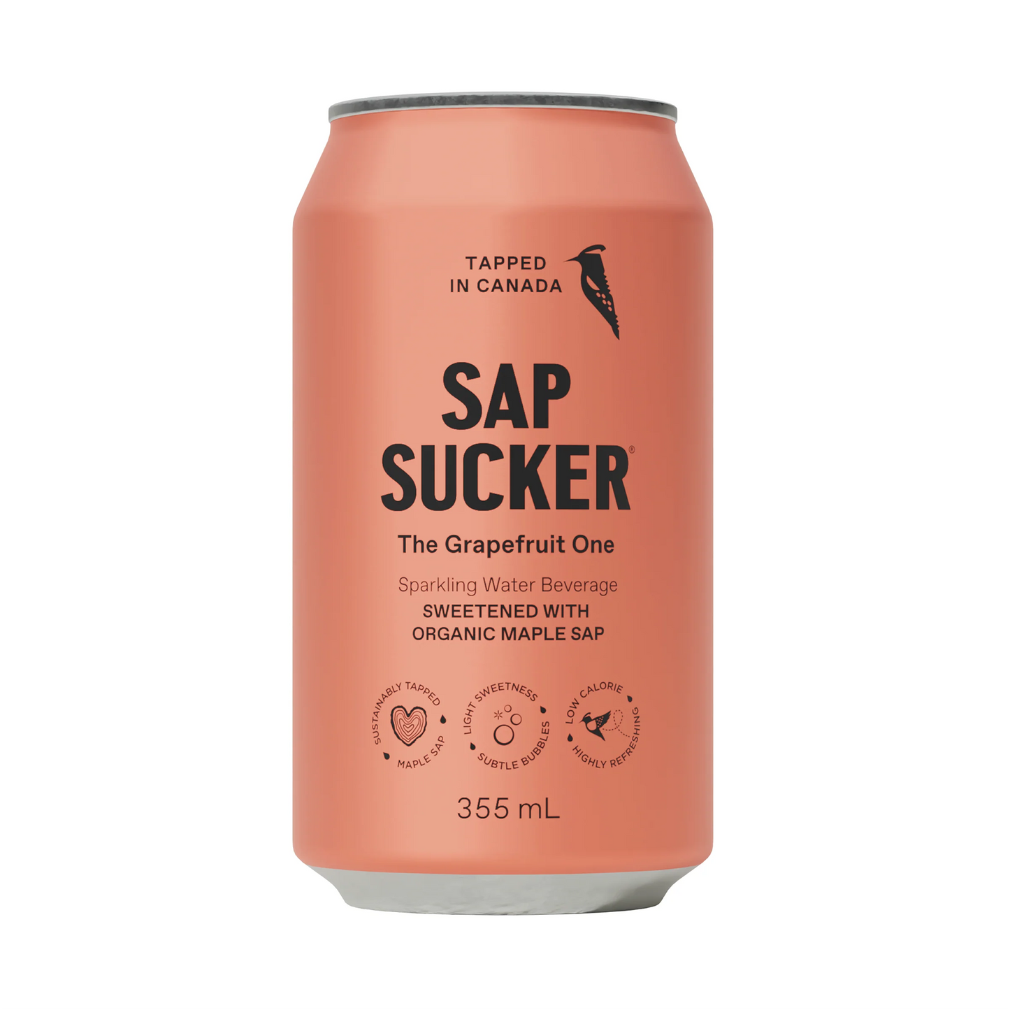 Sap Sucker Organic Sparkling Water The Grapefruit One 355ml