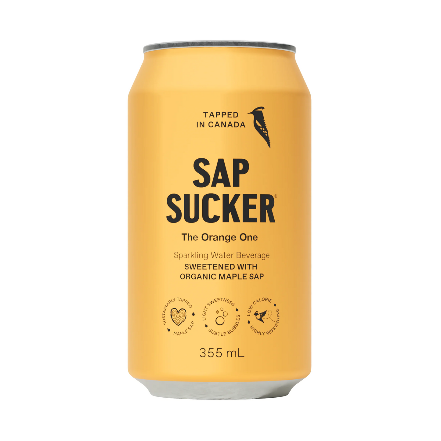 Sap Sucker Organic Sparkling Water The Orange One 355ml