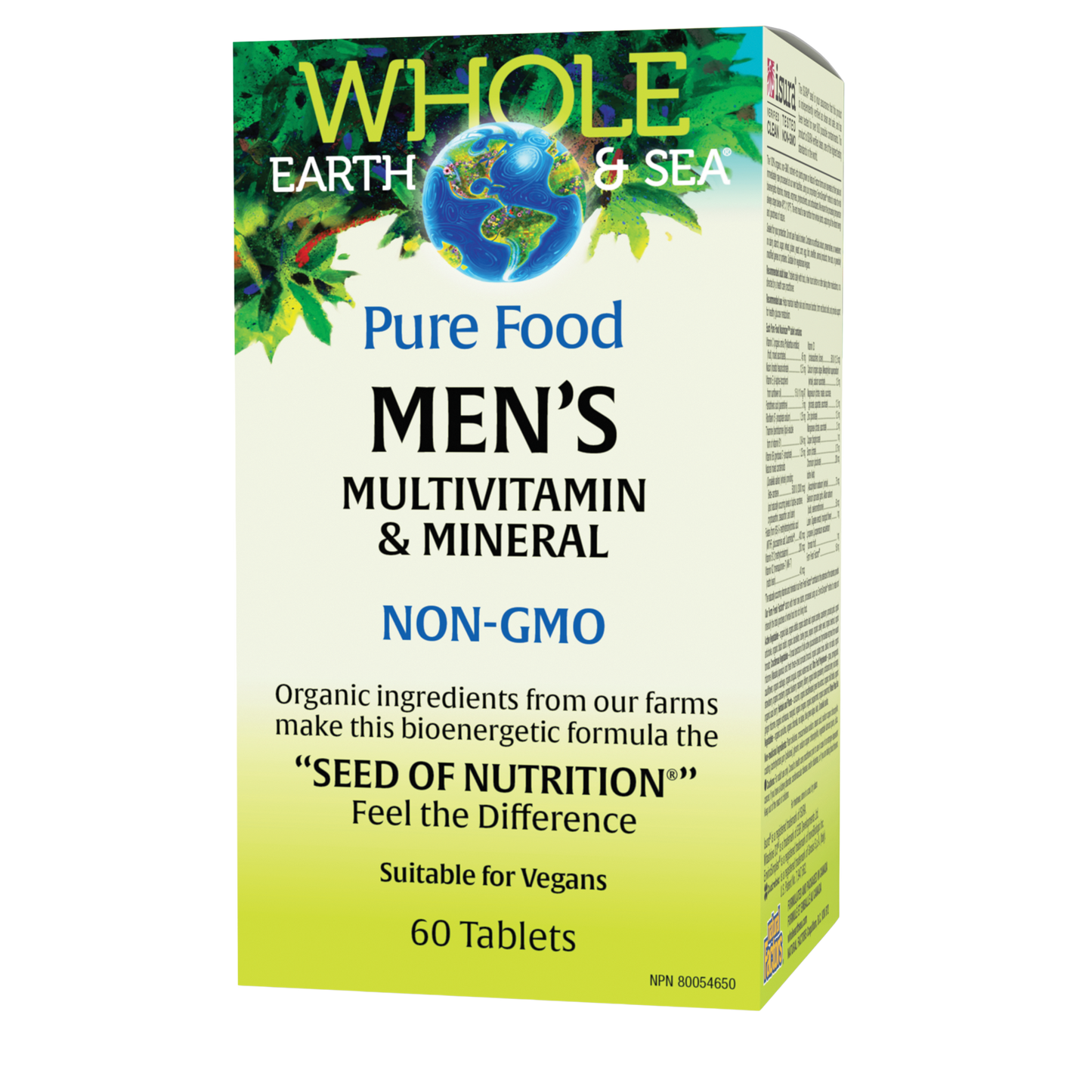 Whole Earth And Sea Men's Multivitamin 60 Tablets