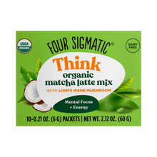Load image into Gallery viewer, Four Sigmatic Lions Mane Matcha Latte 10 Sachets