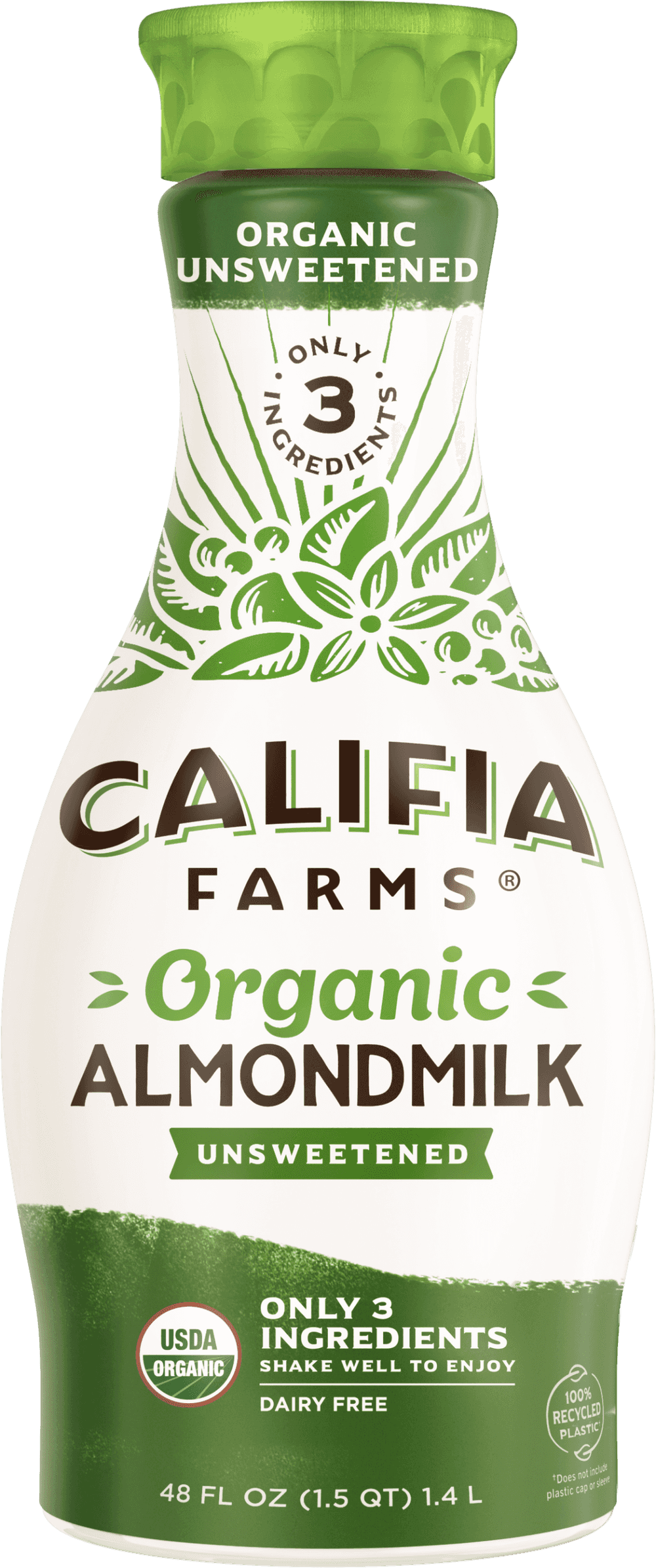 Califia Farms Organic Unsweetened Almond Milk 1.4L