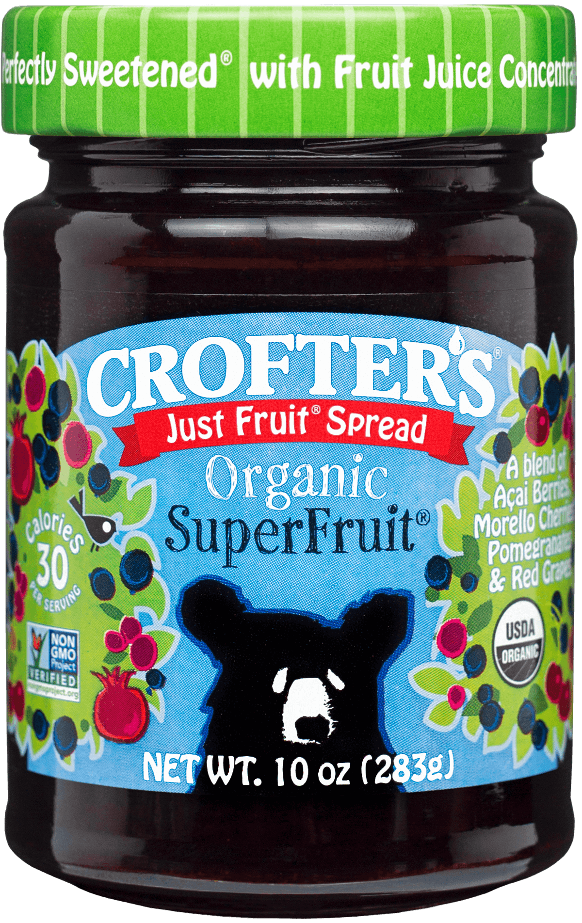 Crofter's Organic Just Fruit Super Fruit Spread 235ml